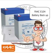 FAAC 24V E124 EMERGENCY BATTERY KIT 390926