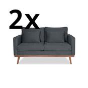 2 x 2 Seater Sofas image