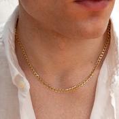 22'' Solid Curb Chain | 9ct Gold image