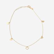 Anklet - Heart | 9ct Gold