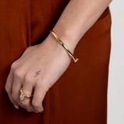 Aureole Bangle | 9ct Gold