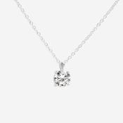 Brilliant Necklace| 9ct White Gold image