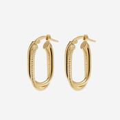 Bromley Hoop Earrings | 9ct Gold