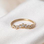 CALISTA | Lab Grown Diamond Wedding Ring in 18ct Gold