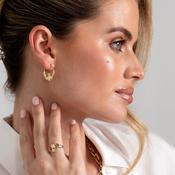 Claddagh Hoop Earrings | 9ct Gold