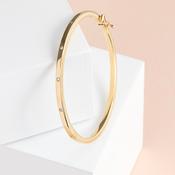 DALAL | Natural Diamond Bangle in 9ct Gold
