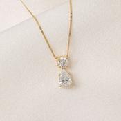 DESTINY - 0.75ct | Lab Grown Diamond Necklace in 9ct Gold