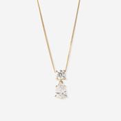 DESTINY - 0.75ct | Lab Grown Diamond Necklace in 9ct Gold