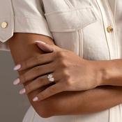 DEUCE 2.50ct | Toi Et Moi Lab Grown Diamond Engagement Ring in Platinum image