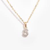 Diamond - S - Necklace | 9ct Gold