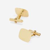 Ethan - 9ct Gold Cuff Links | Free Engraving image