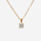 EVE - 0.25ct | Lab Grown Diamond Necklace in 18ct Gold image