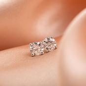 EVE - 0.65ct | Lab Grown Diamond Studs in 18ct White Gold image