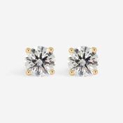 EVE - 1ct | Lab Grown Diamond Studs in 18ct Gold image
