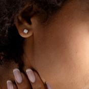 EVE - 1ct | Lab Grown Diamond Studs in 18ct White Gold image