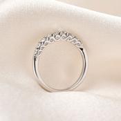 EVEREST | Natural Diamond Eternity Ring in 18ct White Gold image