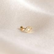 Evil Eye Piercing | 9ct Gold