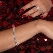 FAITH - 3ct | Lab Grown Diamond Tennis Bracelet in 9ct White Gold