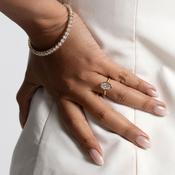 FARAH 2ct Oval | Diamond Engagement Ring Lab Grown image