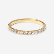 Fishtail - 1.8mm | Natural Diamond Wedding Ring in 18ct Gold