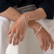 Flynn | Sterling Silver Gents Byzantine Bracelet image