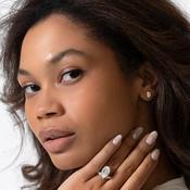 FREDA - 1ct | Oval Lab Grown Diamond Earrings in 9ct Gold image