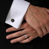 GIBSON 5mm | Men's Wedding Ring in 9ct White Gold