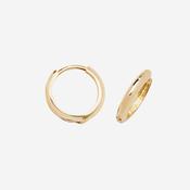 Golden Huggie Earrings - 9mm | 9ct Gold image