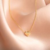 Heart Slider Necklace | 9ct Gold