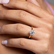 IMPERIAL 1.70ct | Round Solitaire Lab Grown Diamond Engagement Ring in 18ct Gold