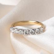 IVY 0.75ct | Natural Diamond Eternity Ring in 18ct Gold image