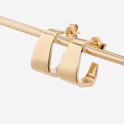 Jasmine Hoop Earrings | 9ct Gold image
