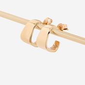 Jasmine Petite Hoop Earrings | 9ct Gold image