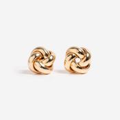 Knot Earrings | 14ct Gold