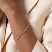 Medusa Snake Chain Bracelet | 9ct Gold