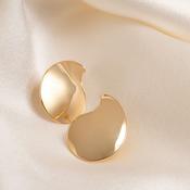 Mirror Earrings | 14ct Gold