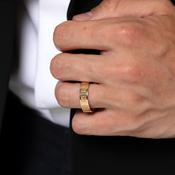 MOORE | Men's Wedding Ring in 9ct Gold image