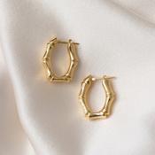 Nala Hoop Earrings | 14ct Gold image