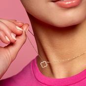 Natural Diamond Palace Necklace | 9ct Gold image