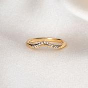NOVA | Lab Grown Diamond Wedding Ring in 18ct Gold