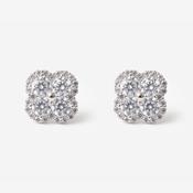 Palace Cubic Zirconia Earrings | Sterling Silver