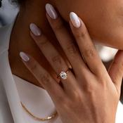PARIS 2ct | Oval Solitaire Lab Grown Diamond Engagement Ring in 18ct Gold