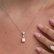 PATIENCE - 2.00ct | Lab Grown Diamond Necklace in 9ct Gold