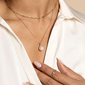 Pearl Crown Necklace | 9ct Gold