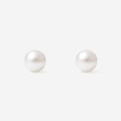 Pearl Stud Earrings - 4.5MM | 9ct Gold