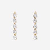 RAINSTORM | Lab Grown Diamond Drop Earrings in 9ct Gold