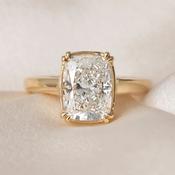 RAYA 3ct | Lab Grown Diamond Engagement Ring in 18ct Gold image