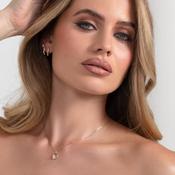 RENEE | Oval Lab Grown Diamond Necklace in 9ct Gold image