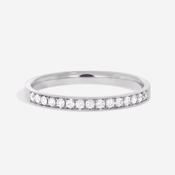 SPIRIT | Natural Diamond Wedding Ring in Platinum image