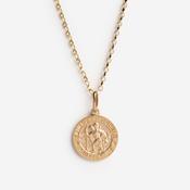 St. Christopher Medal - 15mm | 9ct Gold